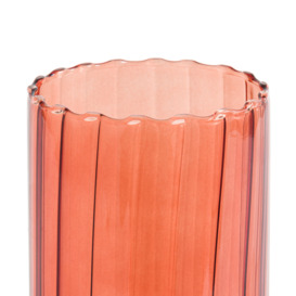 Tuvia 28cm High Coloured Glass Vase - thumbnail 2