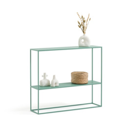 Hiba Double-Level Metal Console Table