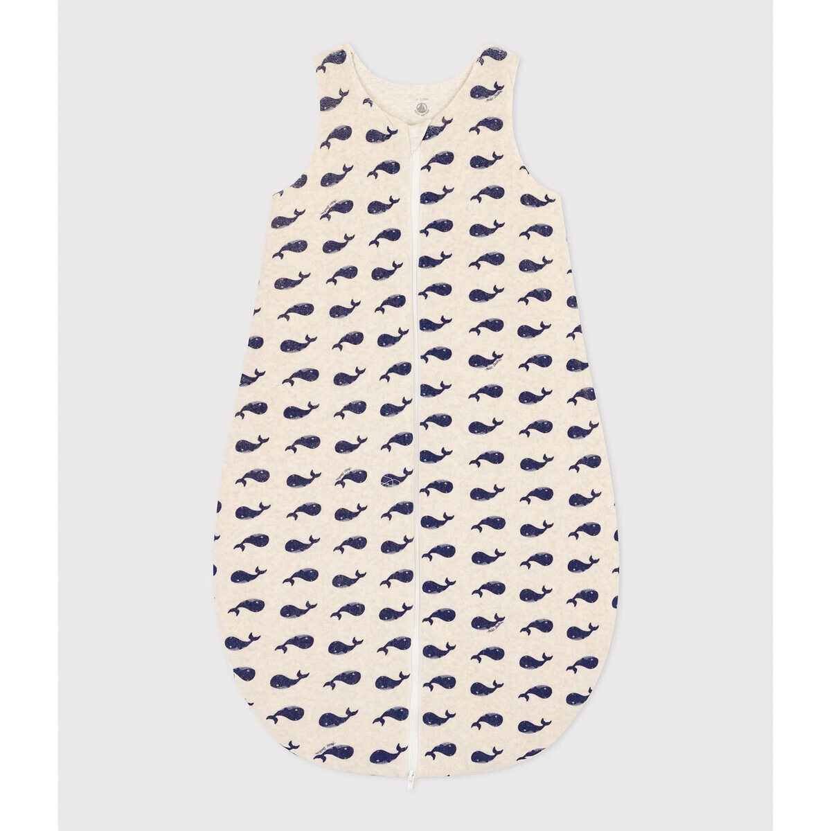 Cotton Sleeping Bag in Whale Print - image 1