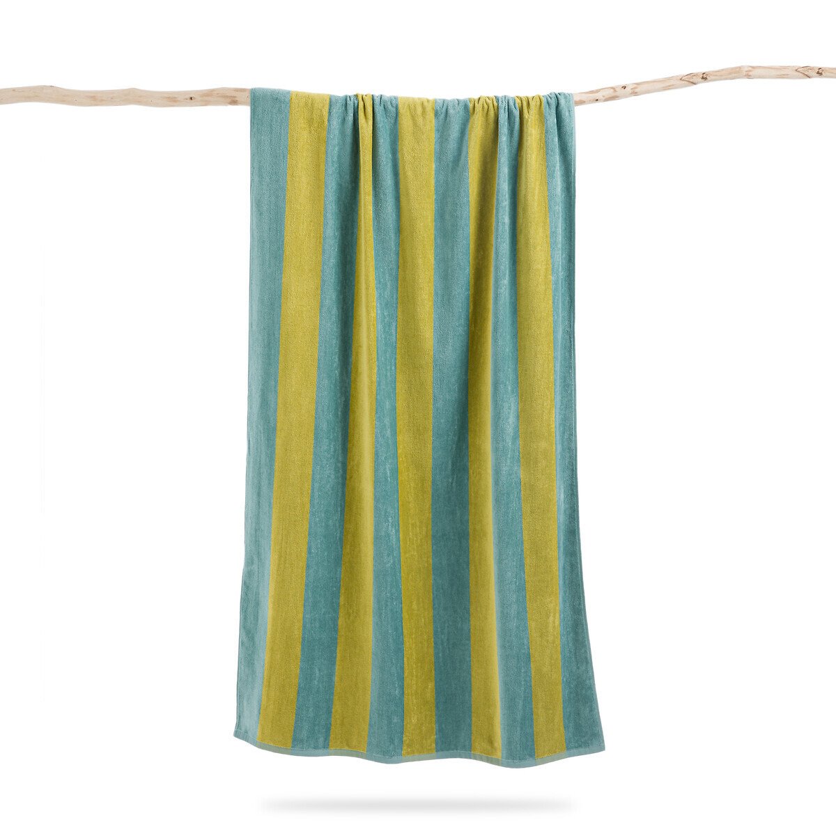 Anduze 420g/m2 Striped Velour Beach Towel - image 1