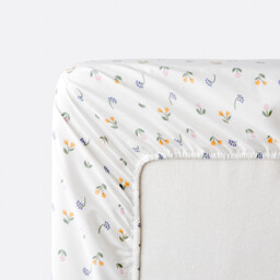 Tamila Unicorn Print 50% Recycled Cotton Child's Fitted Sheet with 25cm Flap - thumbnail 4