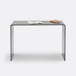 Joan Console Desk in Tempered Glass - thumbnail 2