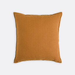 Touma Embroidered Linen/Cotton Square Cushion Cover 45x45cm - thumbnail 4
