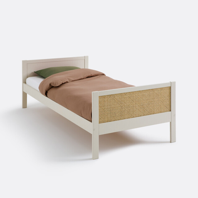 Caneo Single Bed with Bed Base - image 1