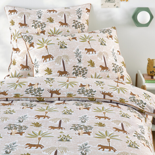 Wila Jungle Print Washed Cotton Child's Duvet Cover - image 1