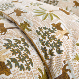 Wila Jungle Print Washed Cotton Child's Duvet Cover - thumbnail 4
