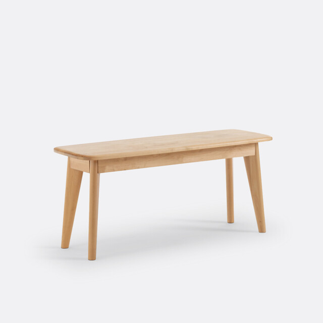Miji Solid Birch Bench - image 1
