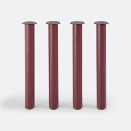 Set of 4 Table Legs, Painted and To Be Assembled, Alzar - thumbnail 1