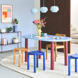 Set of 4 Table Legs, Painted and To Be Assembled, Alzar - thumbnail 2