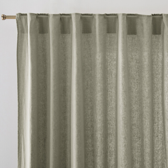 Elba Hidden Tab Linen Curtain - image 1