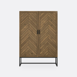 Nottingham 2-Door Cabinet in Pine Veneer - thumbnail 3