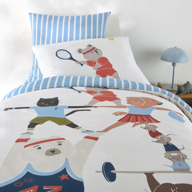 Neilo Child's Duvet Cover in 30% Recycled Cotton - image 1