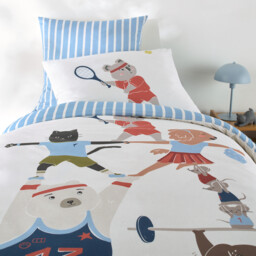Neilo Child's Duvet Cover in 30% Recycled Cotton - thumbnail 1