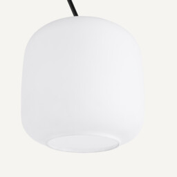 Elita Marble & Opaline Arch Floor Lamp - thumbnail 4