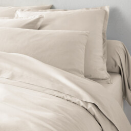 Scenario Cotton Percale 200 Thread Count Zip-Up Duvet Cover - thumbnail 2