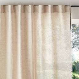 Menorca Cotton & Linen Curtain with Hidden Tabs - thumbnail 2