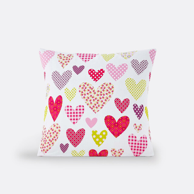 Freedom Heart Child's Heart Print Cotton Pillowcase - image 1