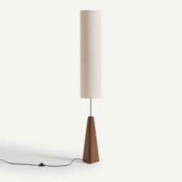 Nestwood Walnut-Stained Solid Oak Floor Lamp