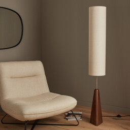 Nestwood Walnut-Stained Solid Oak Floor Lamp - thumbnail 4
