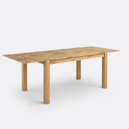 Adelita 6-8 Seater Extending Dining Table in Oiled Oak - thumbnail 4