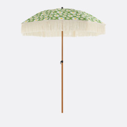 Larna Patterned Fringed Parasol