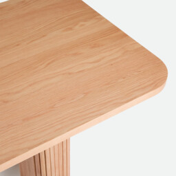 Latti Oak Veneer XL 8-10 Seater Dining Table - thumbnail 4