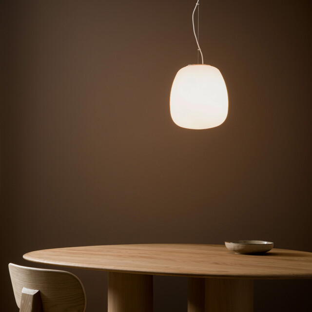 Raeyes Oblong Shape Frosted Glass Ceiling Light - image 1