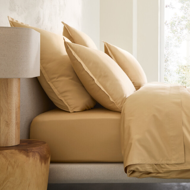 Saria 500 Thread Count Washed Cotton Satin Pillowcase - image 1