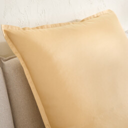 Saria 500 Thread Count Washed Cotton Satin Pillowcase - thumbnail 4