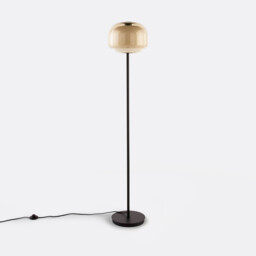 Kinoko Floor Lamp in Coloured Glass
