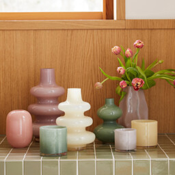 Olia Glass Vase H30cm - thumbnail 2