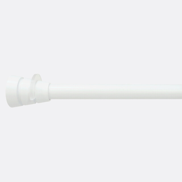80/125cm Extendable No-Drill Pressure Curtain Rail