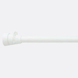 80/125cm Extendable No-Drill Pressure Curtain Rail