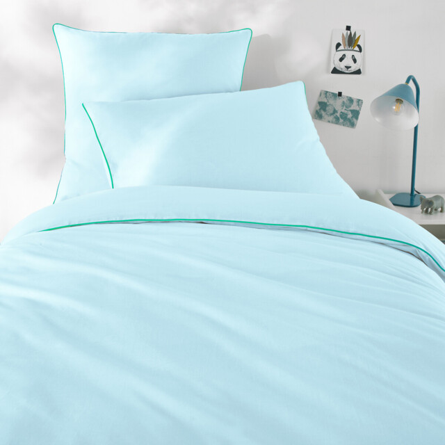 Macha Child's Cotton Duvet Cover With Contrast Piping - image 1