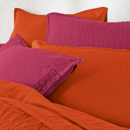 Linot Washed Linen Pillowcase - thumbnail 4