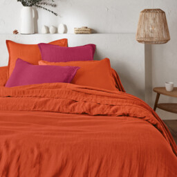 Linot Washed Linen Pillowcase - thumbnail 3
