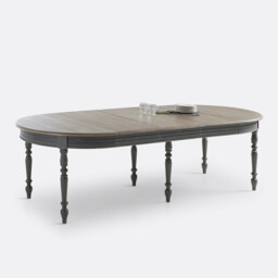 Eulali Extending 4-12 Seater Dining Table in Pine and Oak Veneer - thumbnail 2