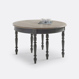 Eulali Extending 4-12 Seater Dining Table in Pine and Oak Veneer - thumbnail 1