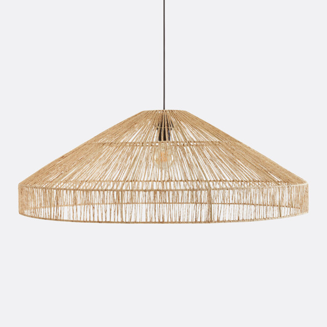 Yaku 90cm Diameter Hemp Ceiling Light - image 1