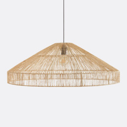 Yaku 90cm Diameter Hemp Ceiling Light - thumbnail 1