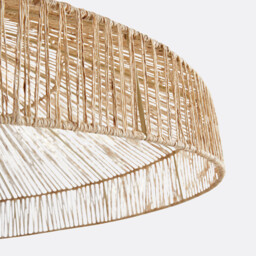 Yaku 90cm Diameter Hemp Ceiling Light - thumbnail 3