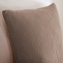 Yafa 100% Organic Cotton Muslin 200 Thread Count Pillowcase - thumbnail 3