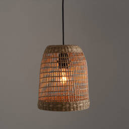 Makita 20cm Diameter Woven Grass Ceiling Light - thumbnail 3