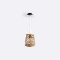 Makita 20cm Diameter Woven Grass Ceiling Light - thumbnail 4
