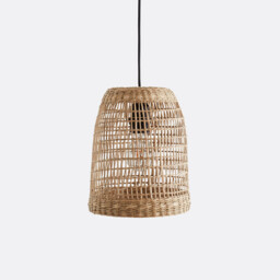 Makita 20cm Diameter Woven Grass Ceiling Light