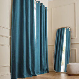 Private Washed Linen Curtain with Eyelet Header