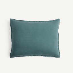 Elina Cushion Cover in Washed Linen - thumbnail 4