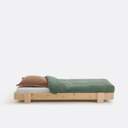 Pyla Solid Pine Stackable Bed with Bed Base - thumbnail 2