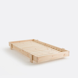 Pyla Solid Pine Stackable Bed with Bed Base - thumbnail 3