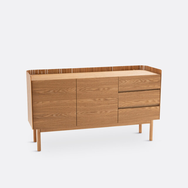 Latti Sideboard with 2 Doors and 3 Drawers - image 1